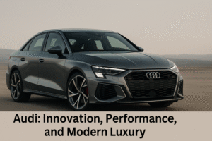 Audi: Innovation, Performance, and Modern Luxury