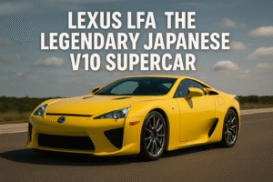 Lexus LFA – The Legendary Japanese V10 Supercar