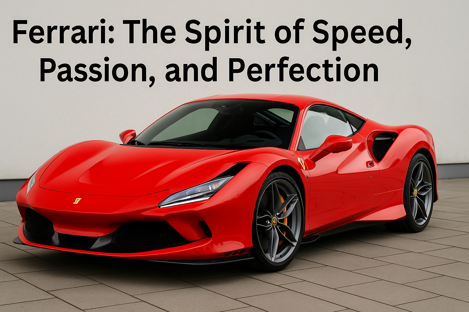 Ferrari: The Spirit of Speed, Passion, and Perfection