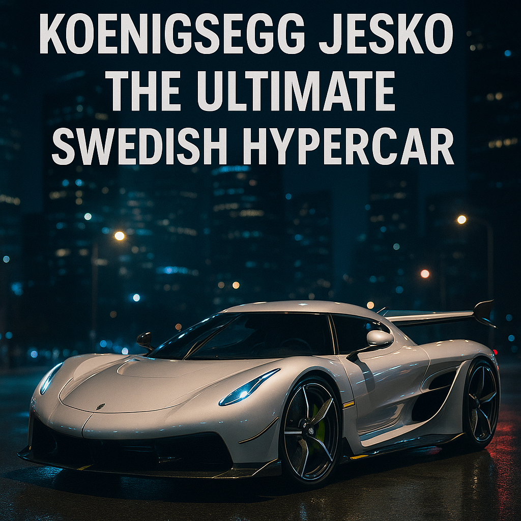Koenigsegg Jesko – The Ultimate Swedish Hypercar