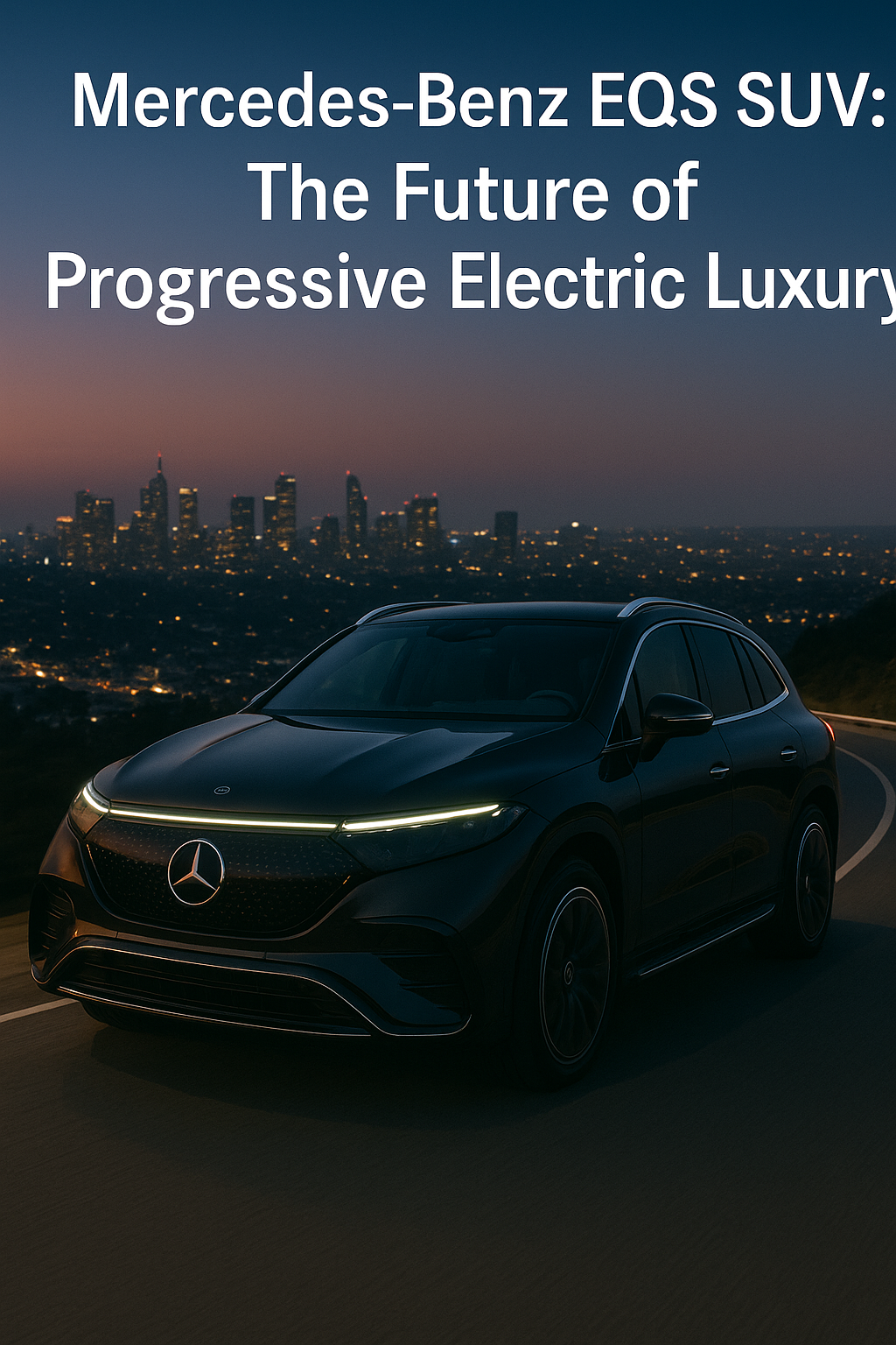 Mercedes-Benz EQS SUV: The Future of Progressive Electric Luxury