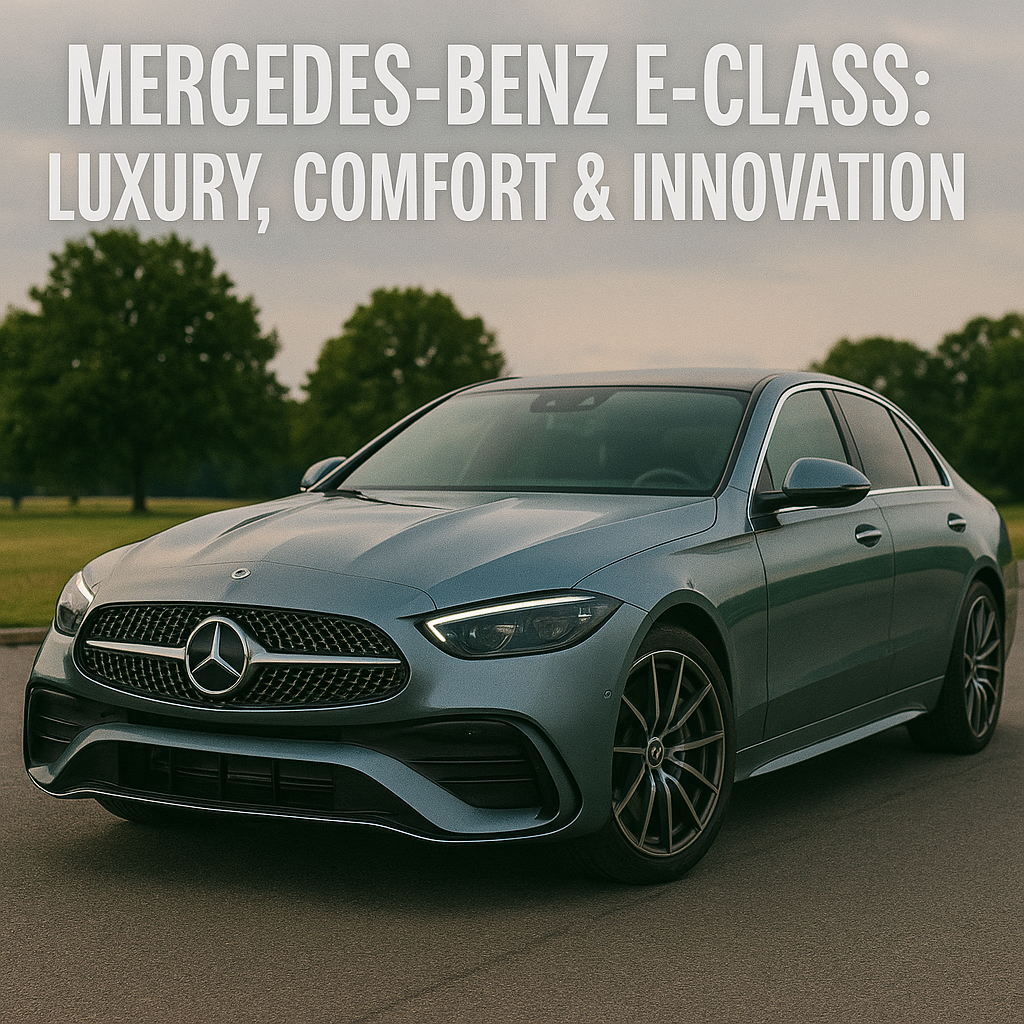Mercedes-Benz E-Class: Luxury, Comfort & Innovation