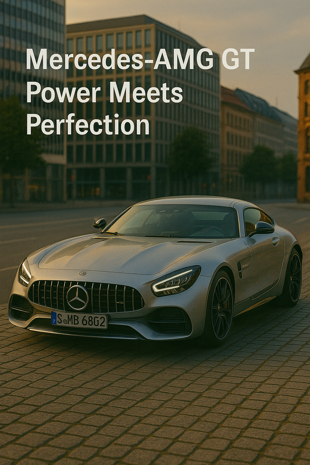 Mercedes-AMG GT: Power Meets Perfection