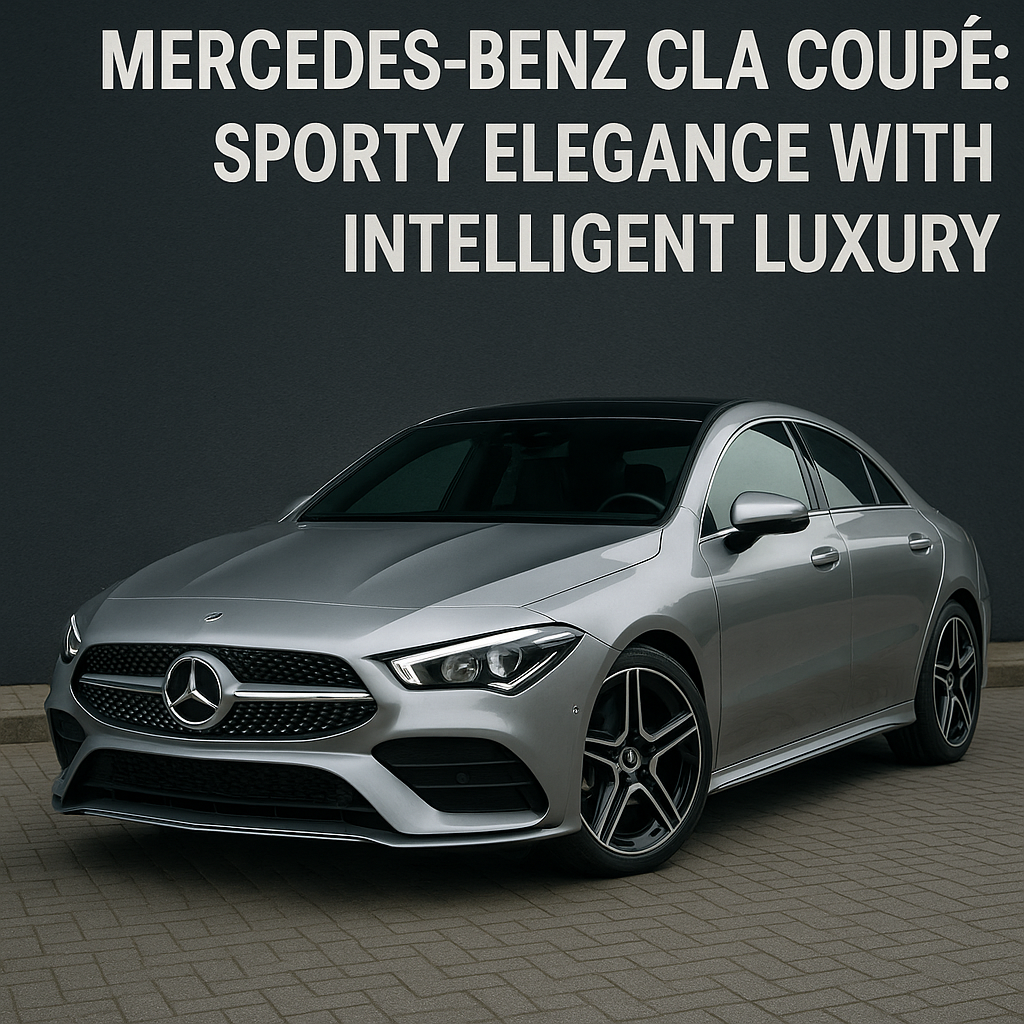 Mercedes-Benz CLA Coupé: Sporty Elegance with Intelligent Luxury
